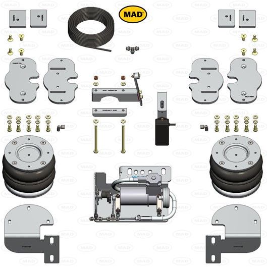 MAD Suspension Air Master Automatic MAN TGE UY / UZ