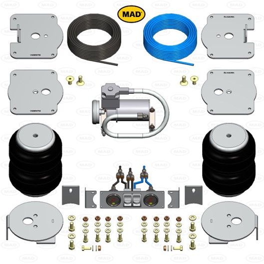 MAD Suspension Air Master Comfort VW Amarok 23+