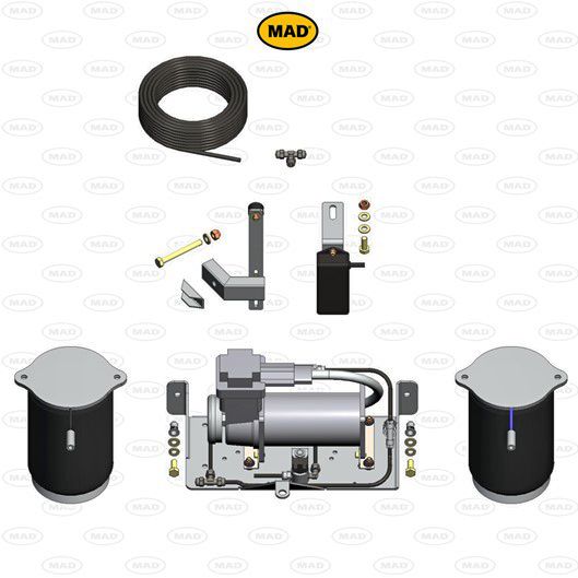 MAD Suspension Air Master Ultimate Automatic MERCEDES BENZ Vito W639