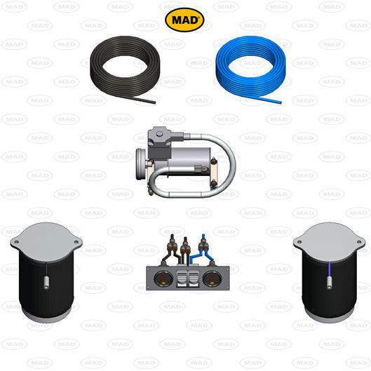 MAD Suspension Full Air Master MERCEDES BENZ Vito W639