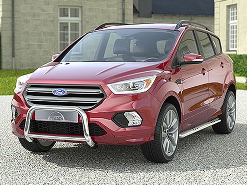 Antec EU-Front A-Bar 60 mm with Pipe - Ford Kuga 2016-2019