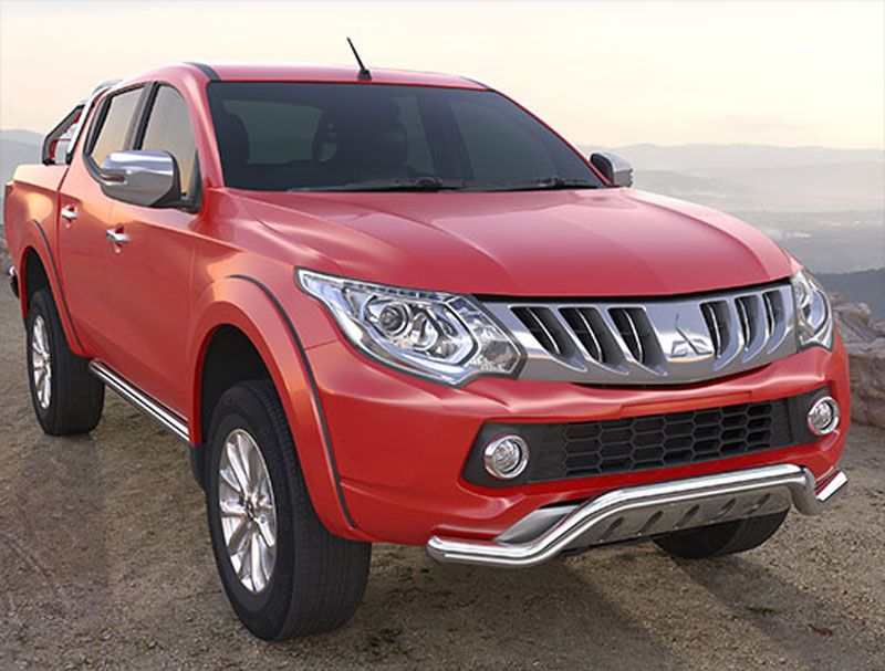 Antec EU-Front Spoiler Bumper Guard + URP - Mitsubishi L200 Series 5