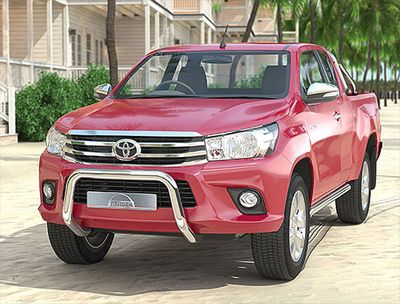 Antec EU-Front A-Bar 70 mm - Toyota Hilux