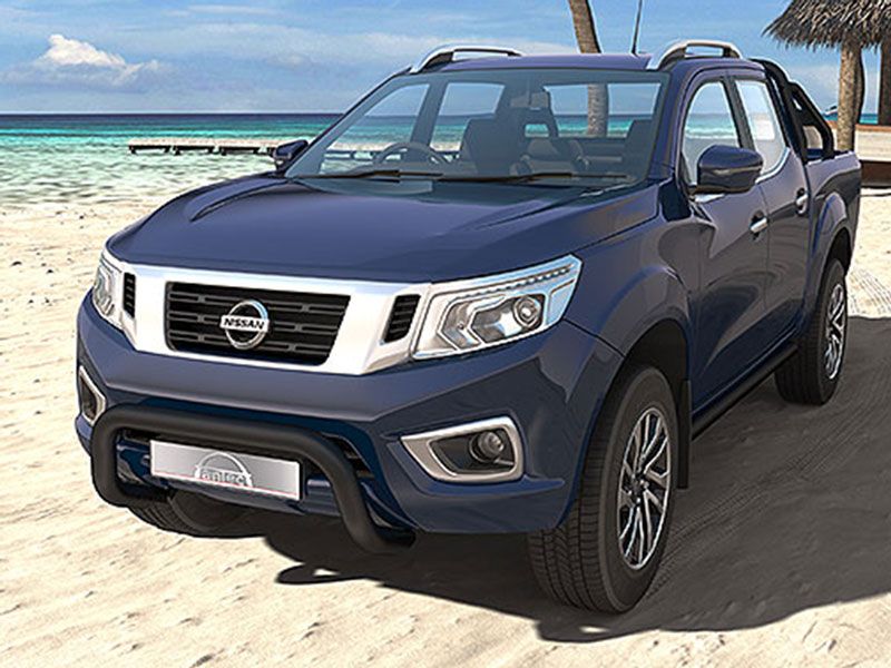Antec Black EU-Front A-Bar 76 mm Low - Nissan NP300 Navara