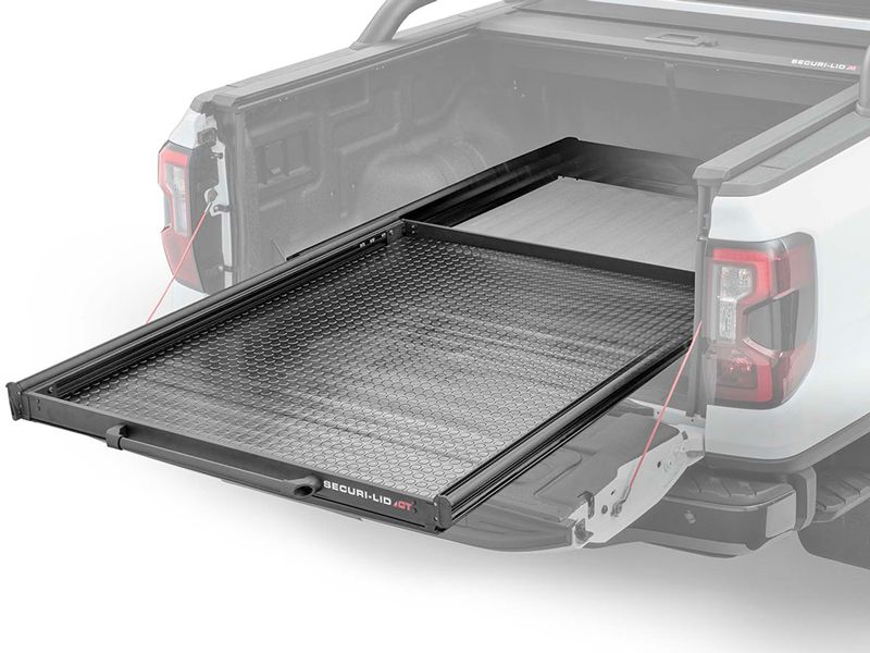 Securi-Lid Cargo Tray Sliding Bed - Ford Ranger 23+ Double Cab