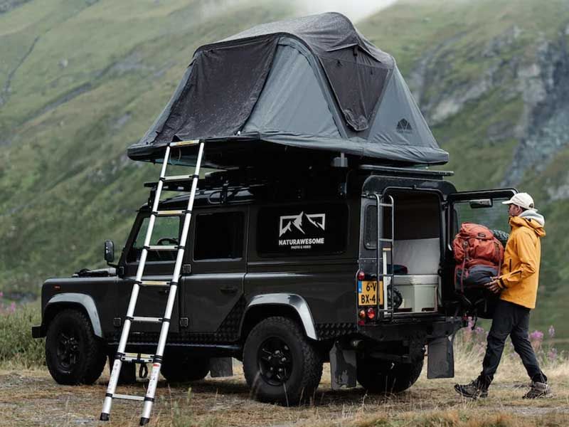 Roof Space 2 Roof Top Tent - Black Box