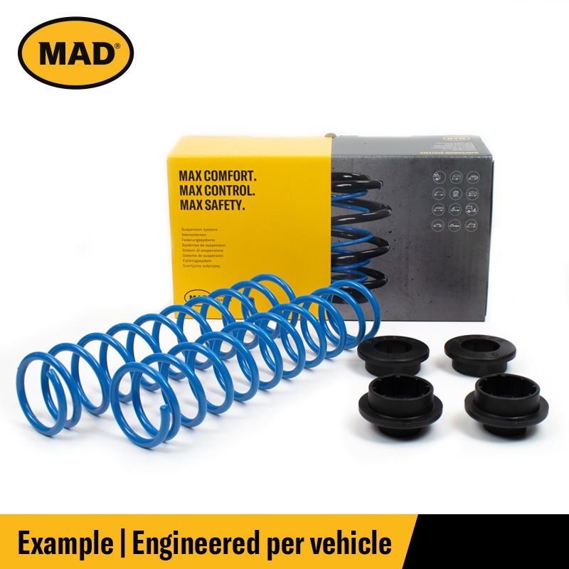 MAD Suspension Auxiliary Coil Spring Nissan Navara / NP300 D23 King Cab 2019+