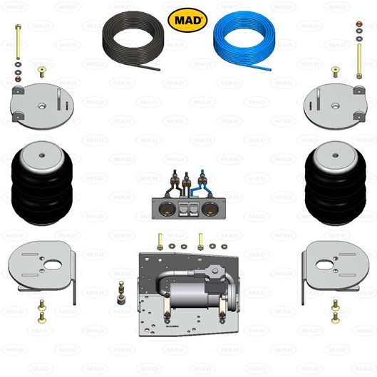 MAD Suspension Air Master Comfort TOYOTA Hi-Lux VIII