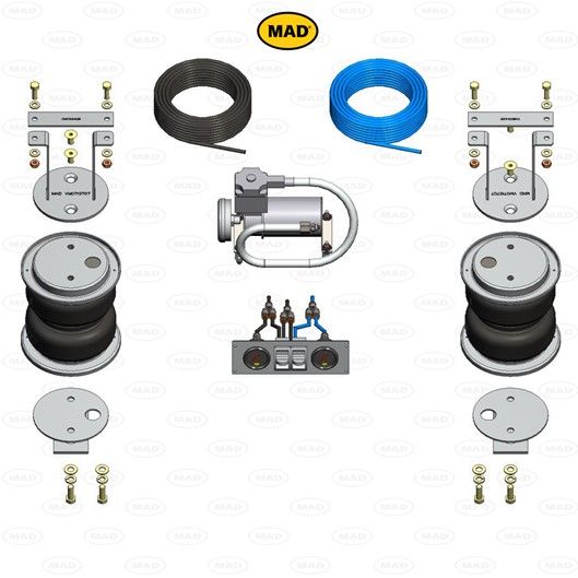 MAD Suspension Air Master Comfort ISUZU D-max II (TFR,TFS)