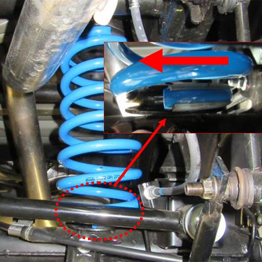 MAD Suspension Reinforced Coil Spring MERCEDES BENZ X-Class 470