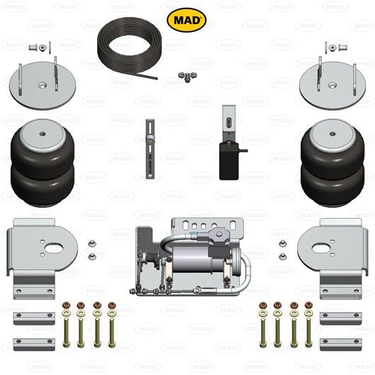 MAD Suspension Air Master Automatic FORD Ranger TKE