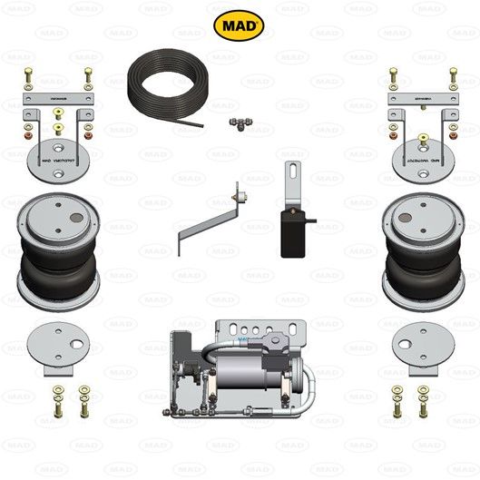 MAD Suspension Air Master Automatic ISUZU D-max II (TFR,TFS)