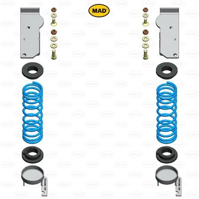 MAD Suspension Auxiliary Coil Spring Isuzu D-Max III (BTF)
