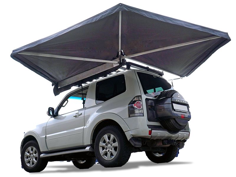 Big Country Ostrich Wing Junior Awning LHS Grey Canvas