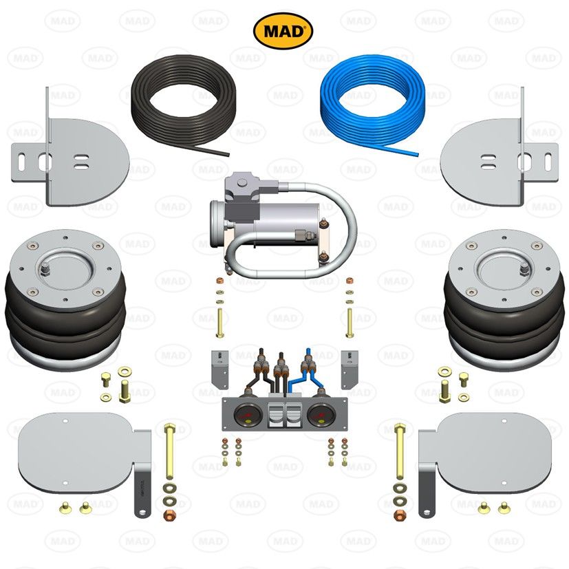MAD Suspension Air Master Comfort NISSAN NV_400 X62. X62B