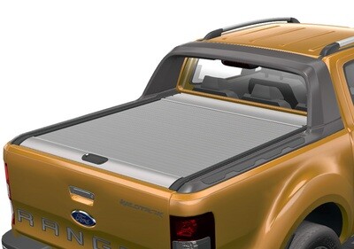 Mountain Top Roll Silver Ford Ranger Wildtrak Double Cab