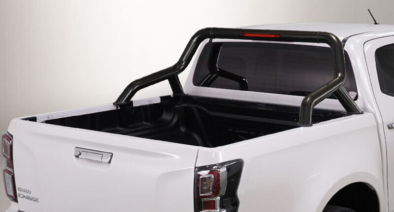 Max Roll Bar Black with Brake Light - Isuzu D-Max