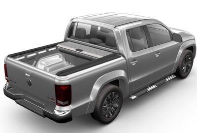 Mountain Top Roll Hybrid Silver VW Amarok 10+ Double Cab