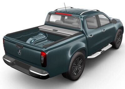 Mountain Top Roll Silver Mercedes X-Class 2018+ Double Cab
