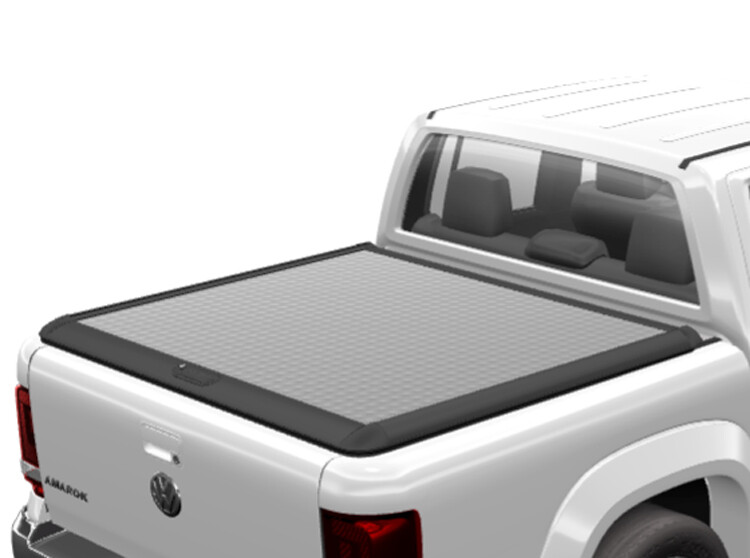 Mountain Top Style Aluminium Hard Tonneau Cover - VW Amarok Double Cab