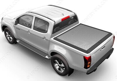 Mountain Top Style Aluminium Hard Tonneau Cover - Isuzu D-Max Double Cab