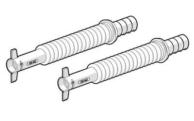 Mountain Top Roll Spare Part: Nissan - Drain Tubes Kit (2pc) M07d