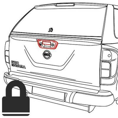 Road Ranger Tailgate Central Remote Locking Kit - Nissan NP300 Navara