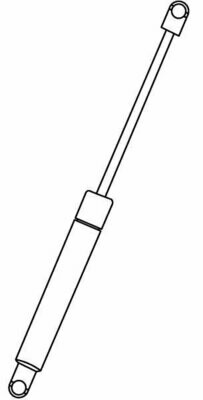 Road Ranger Spare Part: Gas Strut 180 N - FO/MI/TO RH02