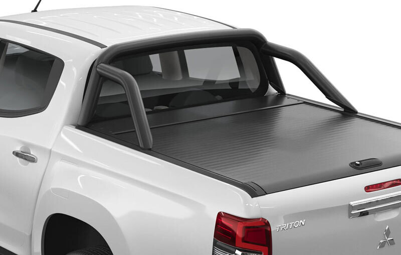 Mountain Top Roll Black Sports Bar - Fiat Fullback Double Cab