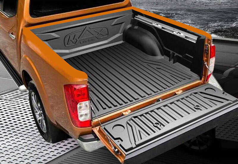 Maxliner Underrail Bedliner - Nissan NP300 Navara Double Cab 2016+