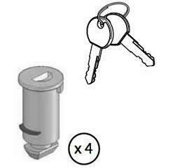 Mountain Top Roll Spare Part: Cargo Carrier Lock Barrels &amp; Keys
