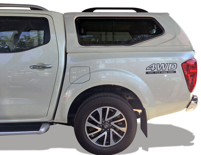 Smart Arctic Glazed Hardtop - Nissan NP300 Navara Double Cab