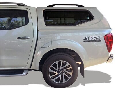 Smart Arctic Glazed Hardtop - Nissan NP300 Navara Double Cab