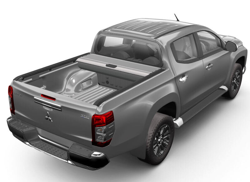 Mountain Top Roll Silver Mitsubishi L200 2015+ Double Cab