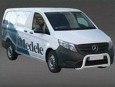 Antec EU-Front A-Bar 60 mm with Pipe - Mercedes Vito 2014+