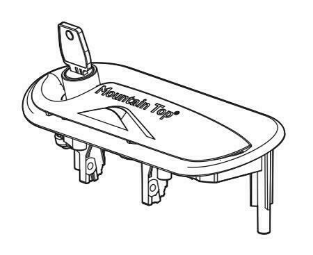 Mountain Top Style Spare Part: Handle Lock Assembly P04a