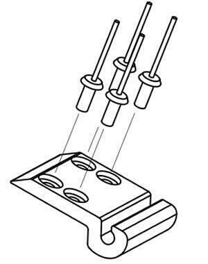 Mountain Top Spare Part: Hinge Part for Cover A08