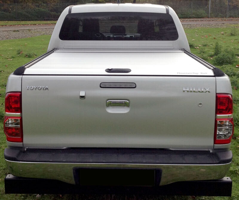 Mountain Top Roll Silver Toyota Hilux 2012-2016 Double Cab
