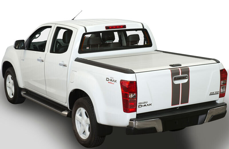 Mountain Top Roll Silver Isuzu D-Max 2012-21 Double Cab
