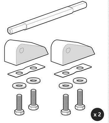 Mountain Top Spare Part: Hinge Set A09l