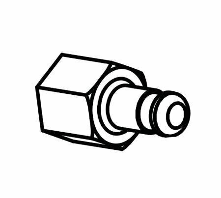 Mountain Top Spare Part: Pin Stud A06b