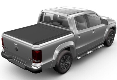 Mountain Top Roll Hybrid Black VW Amarok 10+ Double Cab