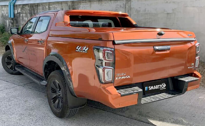 Smart Sports Fullbox Cover SDR1 Tonneau Cover - Isuzu D-Max 21+ Double Cab