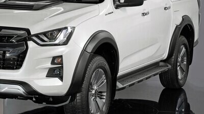 Max Wheel Arch Extensions Isuzu D-Max 2021+: Black textured finish