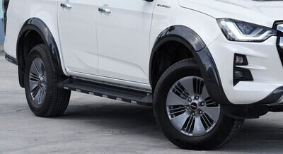 Max Wheel Arch Extensions Isuzu D-Max 2021+: Dark Grey Finish