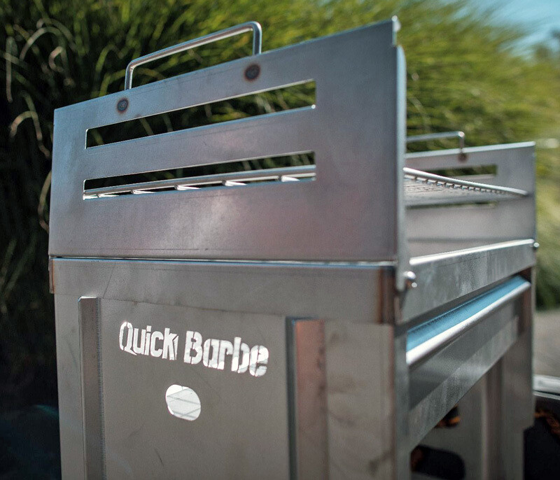 Quick Pitch Quick Barbe 600 - 4x4 BBQ Camping / Expedition