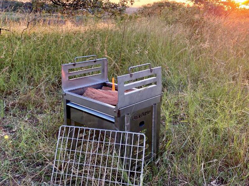 Quick Pitch Quick Barbe Ammo Box - 4x4 BBQ Camping / Expedition