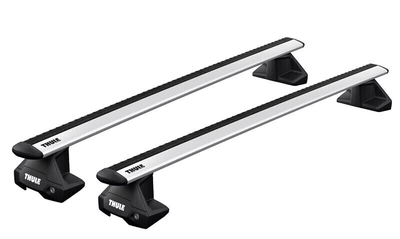 Thule WingBar Evo Aluminium Roof Bars - Toyota Hilux 16+ pick up without Roof Rails