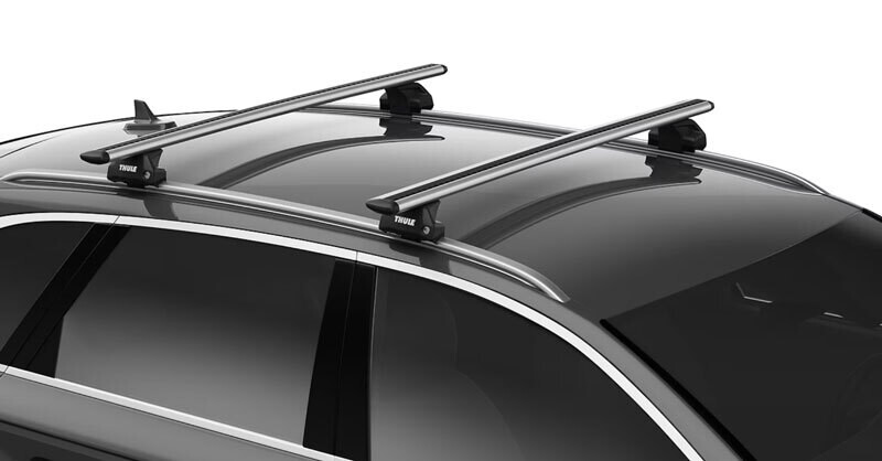 Thule WingBar Evo Aluminium Roof Bars - Isuzu D-Max 21 pick up with Flush Rails