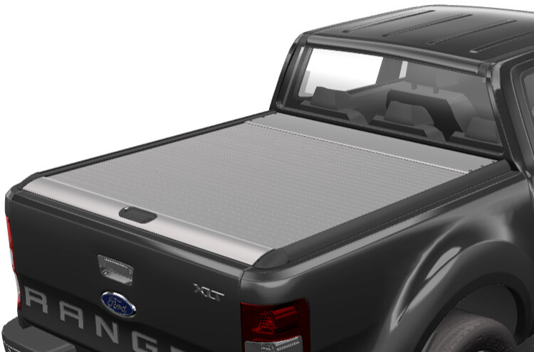 Mountain Top Roll Aluminium Roller Shutter Tonneau Cover - Ford Ranger Double Cab